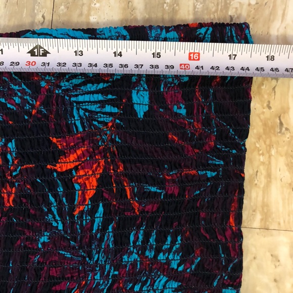 Women’s Strapless Maxi Dress / Sundress Elastic Tube Top Plus Size - Picture 4 of 10